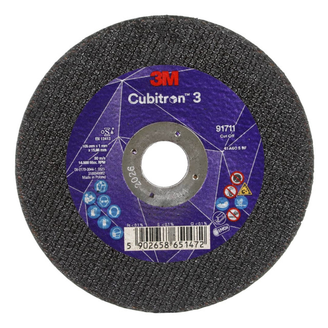 3M™ Cubitron™ III 切割片 91711