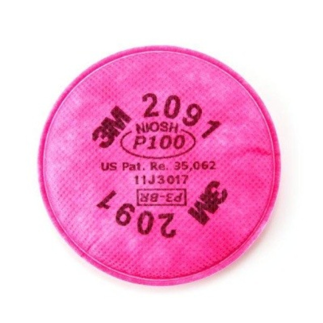 3M 2091粉塵顆粒過濾棉 2個/包