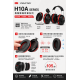 3M PELTOR™ H10A頭戴式耳罩 H10B頸後式耳罩H10P3E安全帽式耳罩