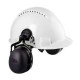 3M PELTOR™ X4A頭帶式耳罩 X4P5E 安全帽式