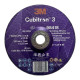 3M™ Cubitron™ III 98418剛性砂輪片  #36(180x7x22.23mm)規格: 單片販售