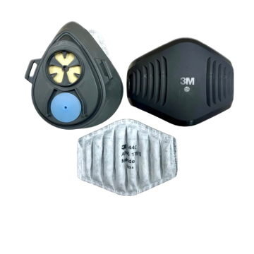 【煒興&3M】3M™1700濾棉固定盒 工作防護防毒面具配件