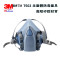 【煒興&3M】3M™ 7502 半面體防毒面具 高階矽膠材質 7581頭帶組工安防護面罩
